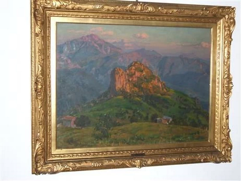Paesaggio montano, 1925